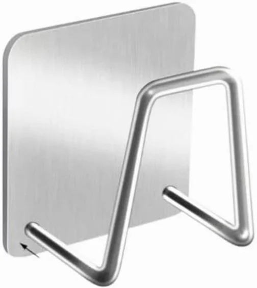 Porta Esponjas Pia Cozinha em Aço Inox Adesivo Organizador Pia (1 unidade) - Imagem 2