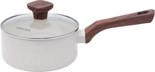 Mimo Style, Conjunto de 8 Panelas Pratic Cook Marmol Compatível com Fogão por Indução - Imagem 4