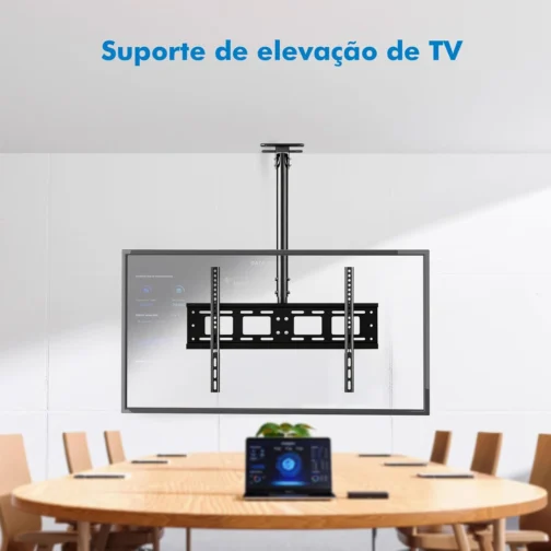 Suporte de Teto para TV 32 a 80 Pol, VESA 75x75 a 600x400 mm - Imagem 3