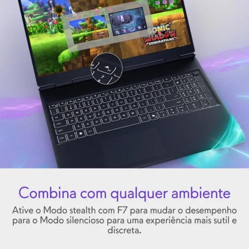 Notebook Gamer Alienware 16 AC16250, Intel Core 5 210H, Ubuntu Linux - Imagem 12
