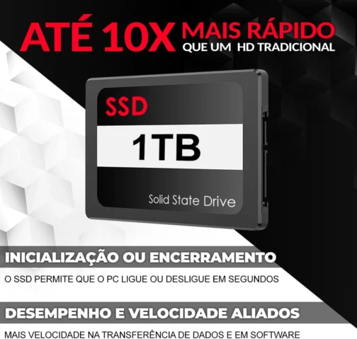Computador Completo Intel Core i7 16GB SSD 1TB Monitor 19" 4 Núcleos Super Turbo Pc Hdmi Teclado e Mouse Strong Tech - Imagem 7