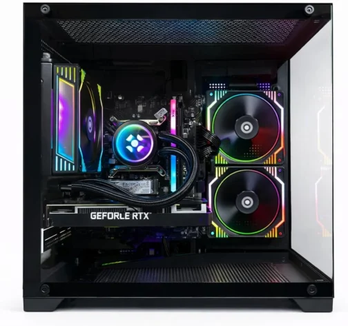 PC Gamer Live Ryzen 5 5500, 16GB RAM RGB, NVME M.2 500GB, RTX 3050 6GB, Gabinete com 4 Ventoinhas RGB - Imagem 3