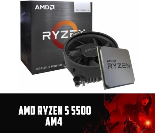 PC Gamer Live Ryzen 5 5500, 16GB RAM RGB, NVME M.2 500GB, RTX 3050 6GB, Gabinete com 4 Ventoinhas RGB - Imagem 4