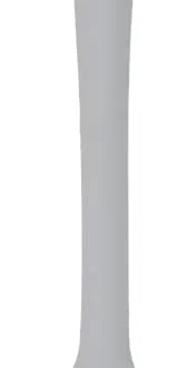 Mimo Style Utensílios Espátula de Silicone, Cinza, 28.5 x 5.5 cm