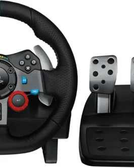 Volante e Pedais Logitech G29 Driving Force com Force Feedback para PS5, PS4, PS3 e PC