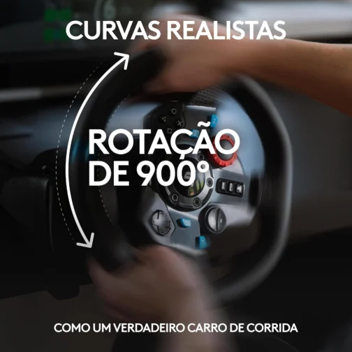 Volante e Pedais Logitech G29 Driving Force com Force Feedback para PS5, PS4, PS3 e PC - Imagem 6
