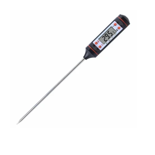 Termômetro Digital Culinário para Cozinha e Medição Rápida e Precisa, Ideal para Carnes, Churrasco, Líquidos e Alimentos, Display Fácil de Ler,Alta Precisão, Em Aço Inox, Uso Doméstico e Profissional. - Imagem 8