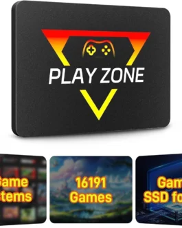 Retro Gaming Console with Built in 16191 Game, Plug and Play Video Game Console for PC, Emulator Console Compatible 80+ Game Emulator, 3 Game Systems in 1TB Game SSD, Retro Game Stick