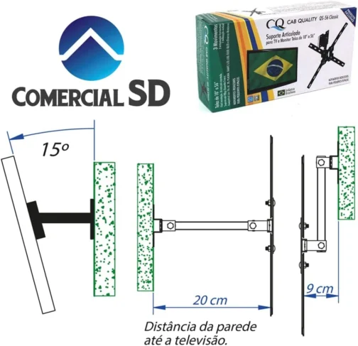 Suporte de TV TCL HDR Smart TV S5200 32" - Imagem 4