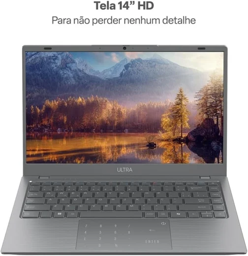 Notebook Multi Ultra Tela 14" HD Intel Pentium Gold 6500Y 4GB RAM 128GB Windows 11 Home - UB364 - Imagem 8