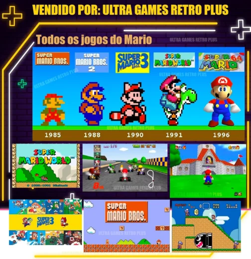 Video Game Retro PS Plus + 164 Mil jogos + Atualizado + Edição Especial - Imagem 5