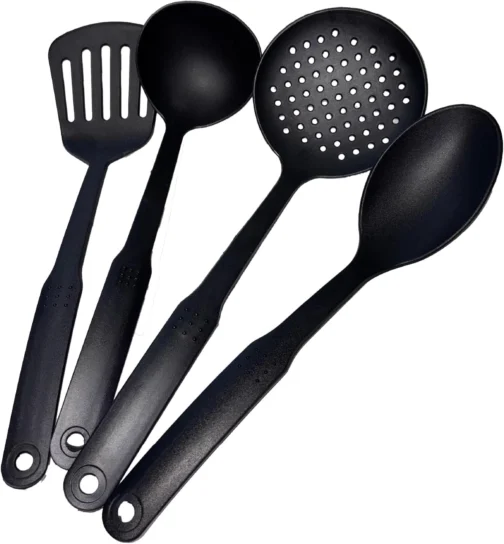 Conjunto de Panelas Com 10 Peças - Pratic Cook - Com Utensílios - Grafito - Imagem 3
