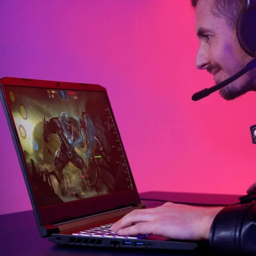 ACER Notebook Gamer Nitro 5 AN515-55-79X0 Intel Core CI7 10750H, 8GB, 512GB SDD, NVIDIA GeForceGTX 1650, Windows, preto - Imagem 7