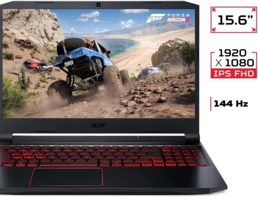 ACER Notebook Gamer Nitro 5 AN515-55-79X0 Intel Core CI7 10750H, 8GB, 512GB SDD, NVIDIA GeForceGTX 1650, Windows, preto - Imagem 8