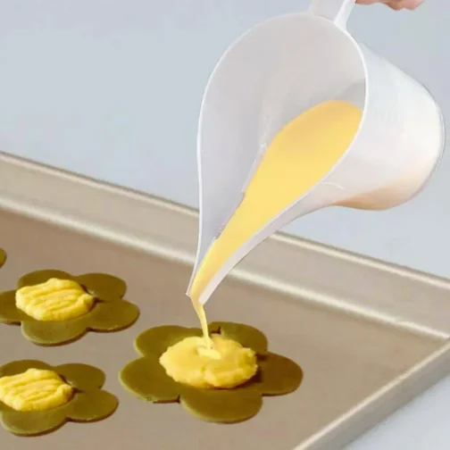 Jarra Funil Culinária 800ml Graduada Medidora Transparente Cozinha - Imagem 7