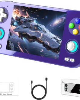 Anbernic RG 476H Retro Handheld Game Console RG 476H Retro Game Console 4.7 inch IPS Multi-Touch Screen Android 13 Unisoc T820 Processor RG476H Support 1080p DP Output WiFi Bluetooth Indigo