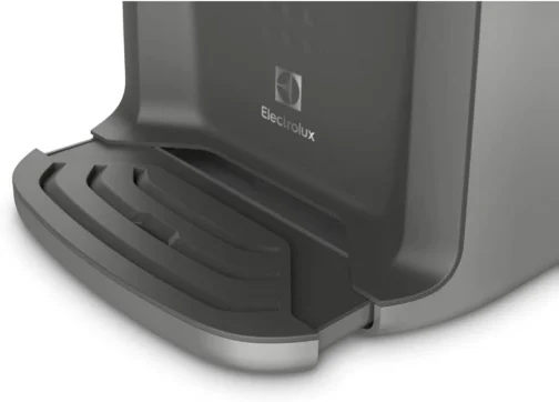 Bebedouro Electrolux de mesa bancada de Água Gelada Fria e Natural Elétrico Eletronico placa para galao garrafão com perfurador lacre Bivolt Cinza BE11X - Imagem 7