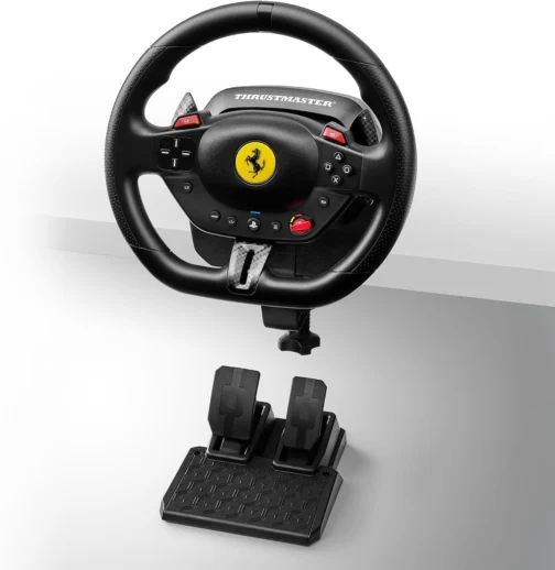 Thrustmaster T98 Ferrari 296 GTB - Volante e Pedais - PS5 e PC - Imagem 5