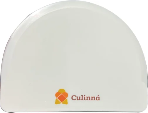 Kit 2 Espátulas Plásticas Meia Lua Raspadora Espalhadora de Glacê para Decoração de Bolos (Pão Duro sem Cabo) CULINNÁ - Imagem 8