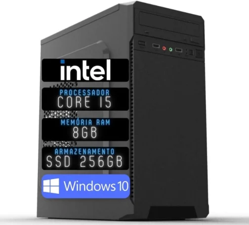 Computador 3green Desktop Intel Core i5 8GB SSD 256GB Windows 10 3D-017 - Imagem 2