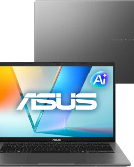 Notebook ASUS Vivobook S14 IA PC, Core Ultra 7, 16 GB, 512 GB, Linux, 14” Nivel IPS 60Hz, Matte Gray – S3407CA-LY121