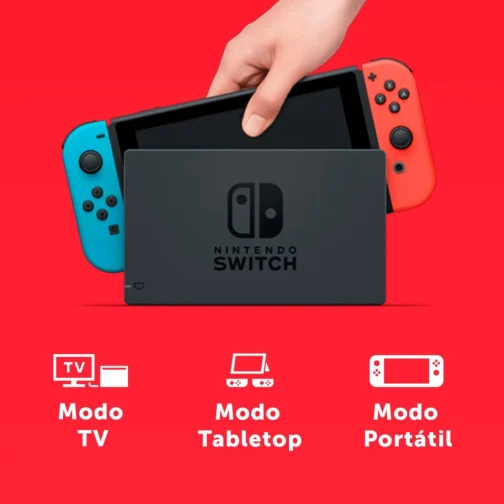 Bundle Nintendo Switch + Mario Kart 8 Deluxe + 3 Meses de Assinatura Nintendo Switch Online - Imagem 5