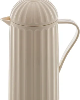 WOLFF – Garrafa Térmica de Plástico Bird Branca 1L – Enxoval – Organização – Decoração – Cozinha – Mesa Posta – Utilidades Domésticas – Perfeita Para Café e Chá