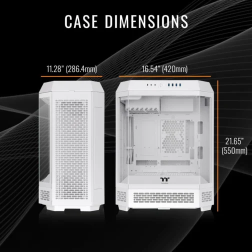Thermaltake LCGS Reactor 9590S Desktop para jogos (AMD Ryzen™ 9 9950X3D, memória ToughRam 32GB DDR5 6000MT/s RGB, NVIDIA® GeForce RTX™ 5090, 2TB NVMe M.2, WiFi, Windows 11) T6WT-X87S-590-LCS - Imagem 6