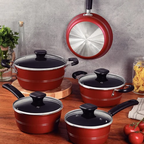 Tramontina Jogo Panelas Alum 5Pc Sicilia Ver - Imagem 3