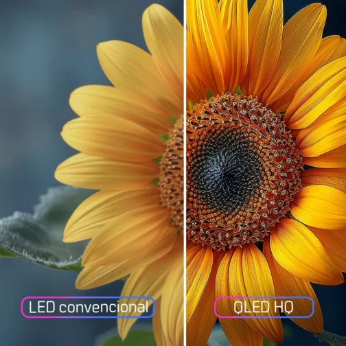 Smart TV HQ QLED 50 Polegadas HQ-QLED50SM 4K Wi-Fi Bluetooth, Dolby Audio, Apps, Netflix, YouTube e Prime Video, 3 HDMI. - Imagem 6