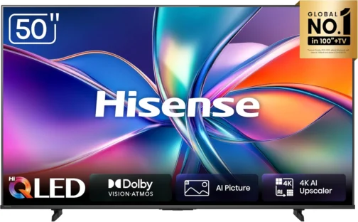Hisense Smart TV 4K Hi-QLED 50" Polegadas 50Q6QVV - Imagem 2