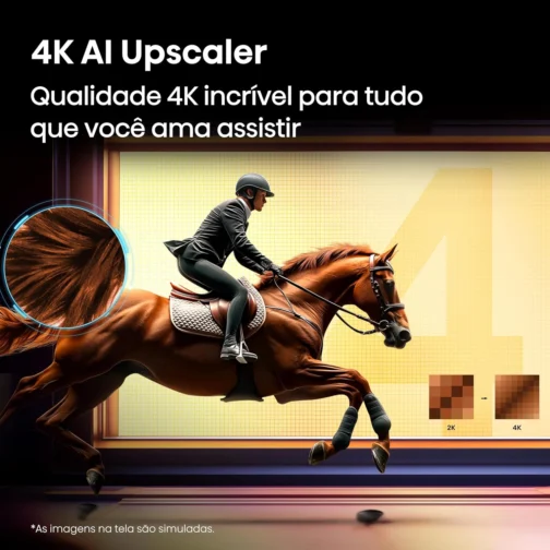 Hisense Smart TV 4K Hi-QLED 50" Polegadas 50Q6QVV - Imagem 10
