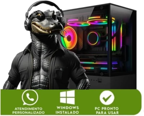 Computador Cpu PC Gamer I5 Ram 16GB Placa de vídeo GT 730 4GB SSD 240GB - Imagem 5