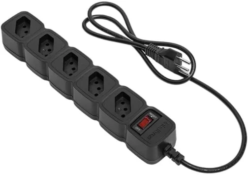Protetor Eletrônico Filtro de Linha com 5 tomadas EPE 205 Preto Intelbras - Imagem 4
