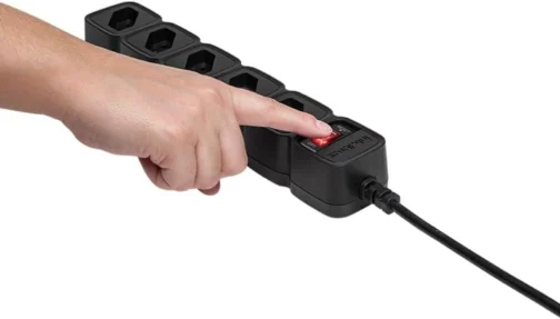 Protetor Eletrônico Filtro de Linha com 5 tomadas EPE 205 Preto Intelbras - Imagem 6