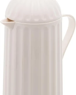 WOLFF Garrafa Térmica de Plástico Bird Branca 600ml – Enxoval – Organização – Decoração – Cozinha – Mesa Posta – Utilidades Domésticas – Perfeita Para Café e Chá