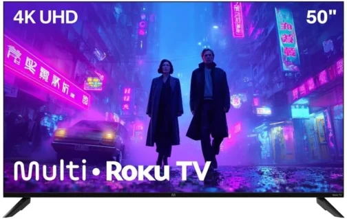 Smart TV 50" Roku Multi 4K Compatível com Alexa e Google Home - Imagem 2