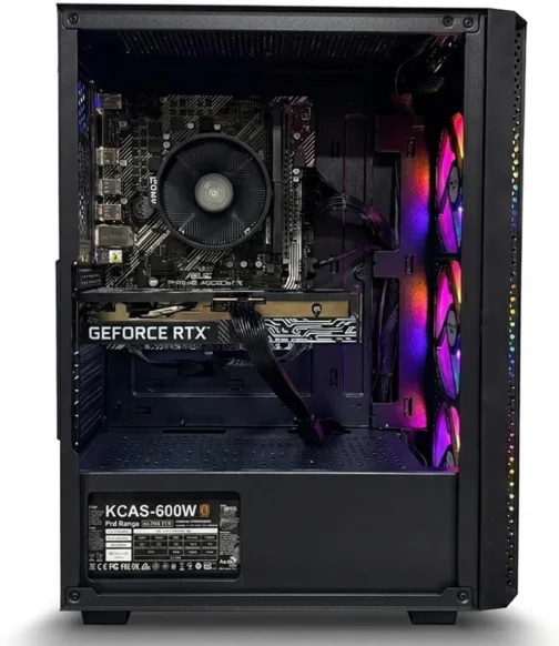 PC Gamer Titan Ryzen 7 5700G, 16GB RAM, SSD NVMe 1TB, RTX 5060 8GB, 3 Fans RGB - Imagem 4