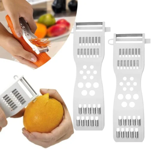 Descascador Fatiador 5 em 1, Branco, 2 Peças CULINNÁ - Imagem 2