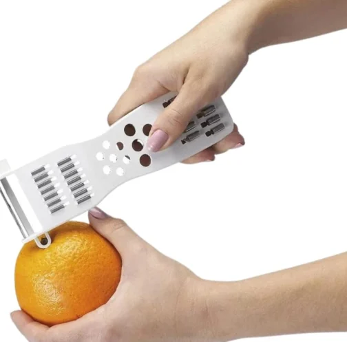 Descascador Fatiador 5 em 1, Branco, 2 Peças CULINNÁ - Imagem 7