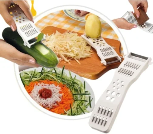 Descascador Fatiador 5 em 1, Branco, 2 Peças CULINNÁ - Imagem 9