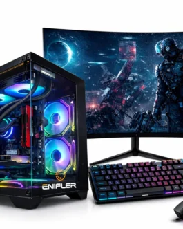 AMD PC Gamer Completo Ryzen 5 5500, RX 6600, 16GB DDR4, SSD 480GB, 600W 80 Plus, Windows 11 Pro, PCRX008-E