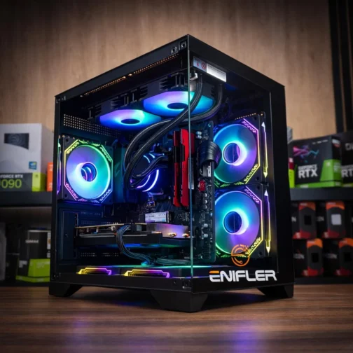 AMD PC Gamer Completo Ryzen 5 5500, RX 6600, 16GB DDR4, SSD 480GB, 600W 80 Plus, Windows 11 Pro, PCRX008-E - Imagem 3