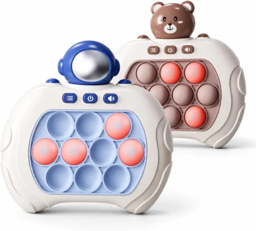 Brinquedo Sensorial Pop It Eletronico Infantil Luz Som Jogo Interativo Anti Stress Crianças - Imagem 6