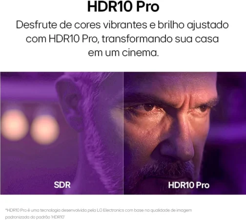 Smart TV 43" LG Full HD 43LR6700 Processador α5 Ger6 AI Alexa integrado LG Channels webOS 23 compatível com Controle Smart Magic - Imagem 4