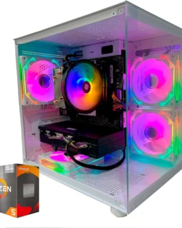 PC GAMER RYZEN 5 5600X, 16GB 3200MHZ, SSD M.2 NVME 480GB, RX 580 8GB