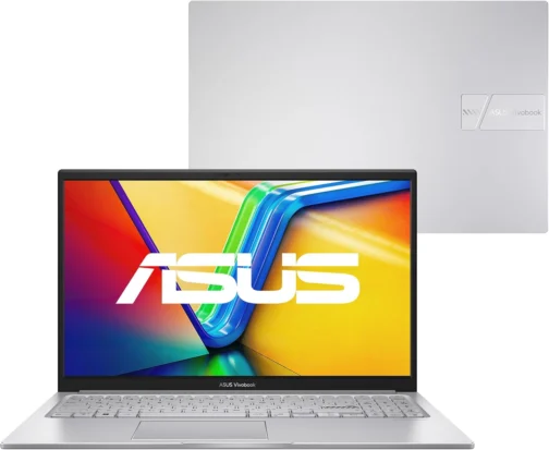 Notebook ASUS Vivobook 15 X1504VA Intel Core i5 1334U 8Gb Ram 256GB SSD Linux KeepOS Intel Iris Xe Tela 15,6" LED FHD Silver - NJ1739 - Imagem 2