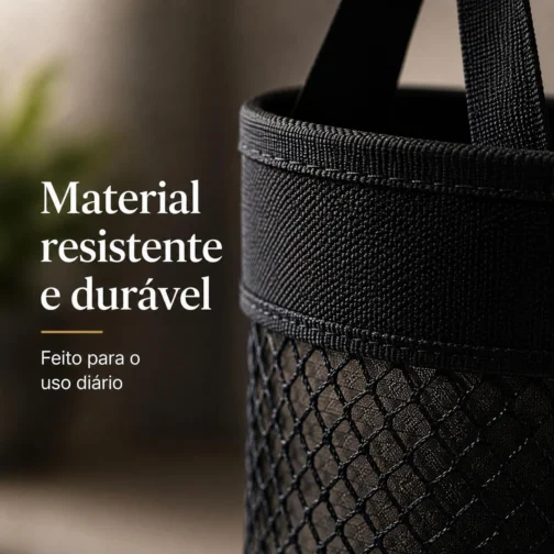 Porta Sacolas Puxa Saco Organizador para Sacolas Plásticas Compacto Cozinha - Imagem 6
