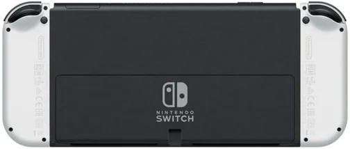 Nintendo, Console, Nintendo Switch OLED, Nacional, Portátil e Doméstico, Tela de 7 Polegadas, Bateria de até 9 Horas, 64GB de Armazenamento, Porta LAN Integrada, Áudio Aprimorado, Inclui Joy-Con com Suporte e Alças, Branco - Imagem 5