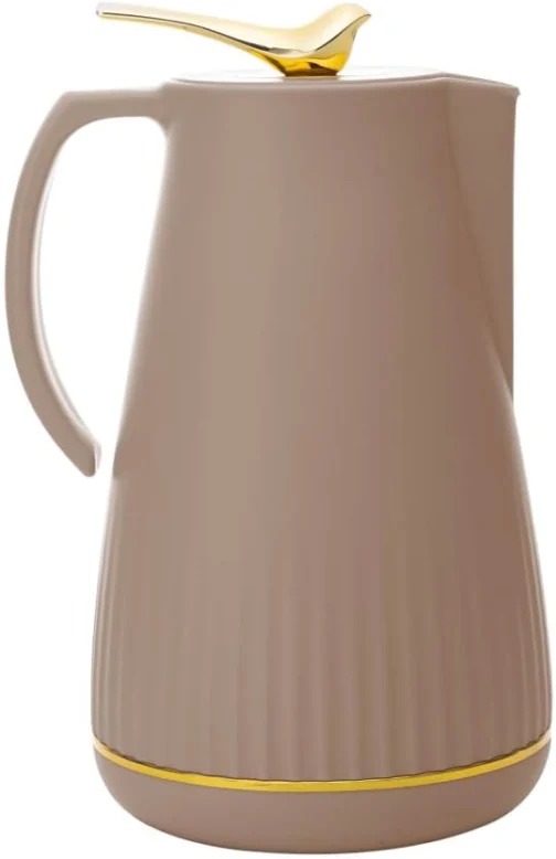WOLFF - Garrafa Térmica de Plástico New Bird Nude 1L - Imagem 3